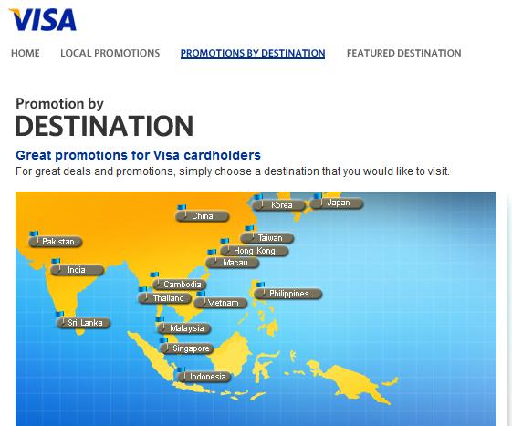 Visa Travel Promotions