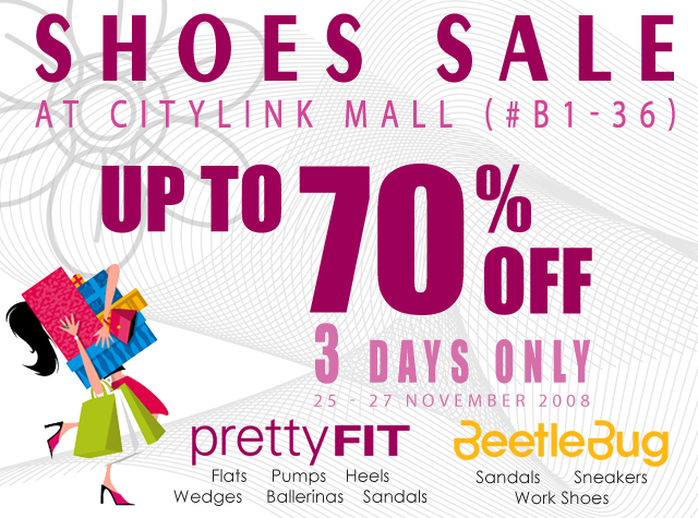 BeetleBug & prettyFit 3 Day Sale @ Citylink Mall