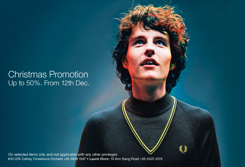 Fred Perry Christmas Promotion